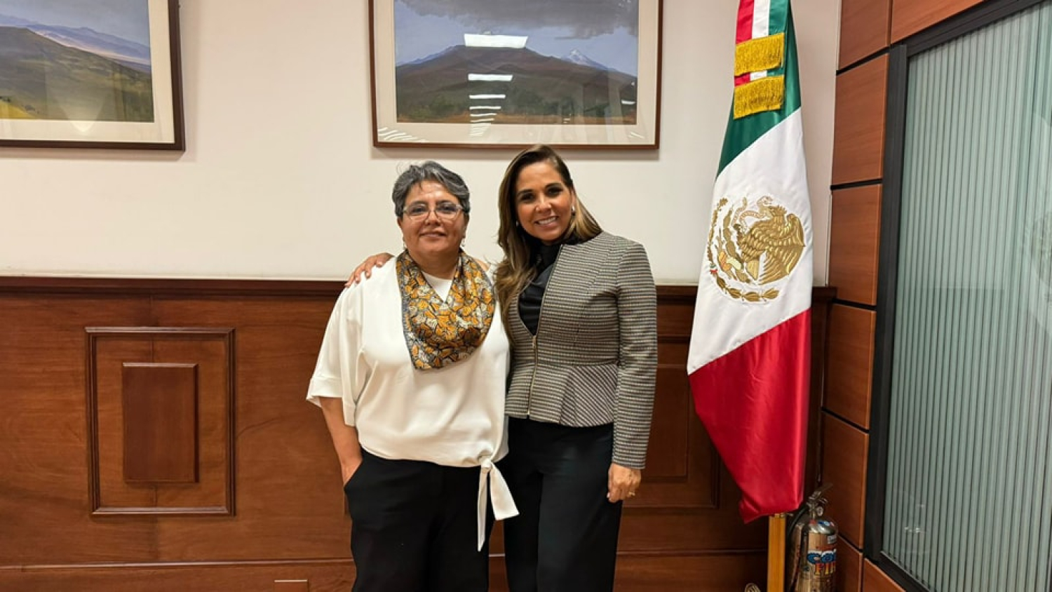 Mara Lezama se reúne con AMLO para concretar el Decreto de Zona Libre de Chetumal