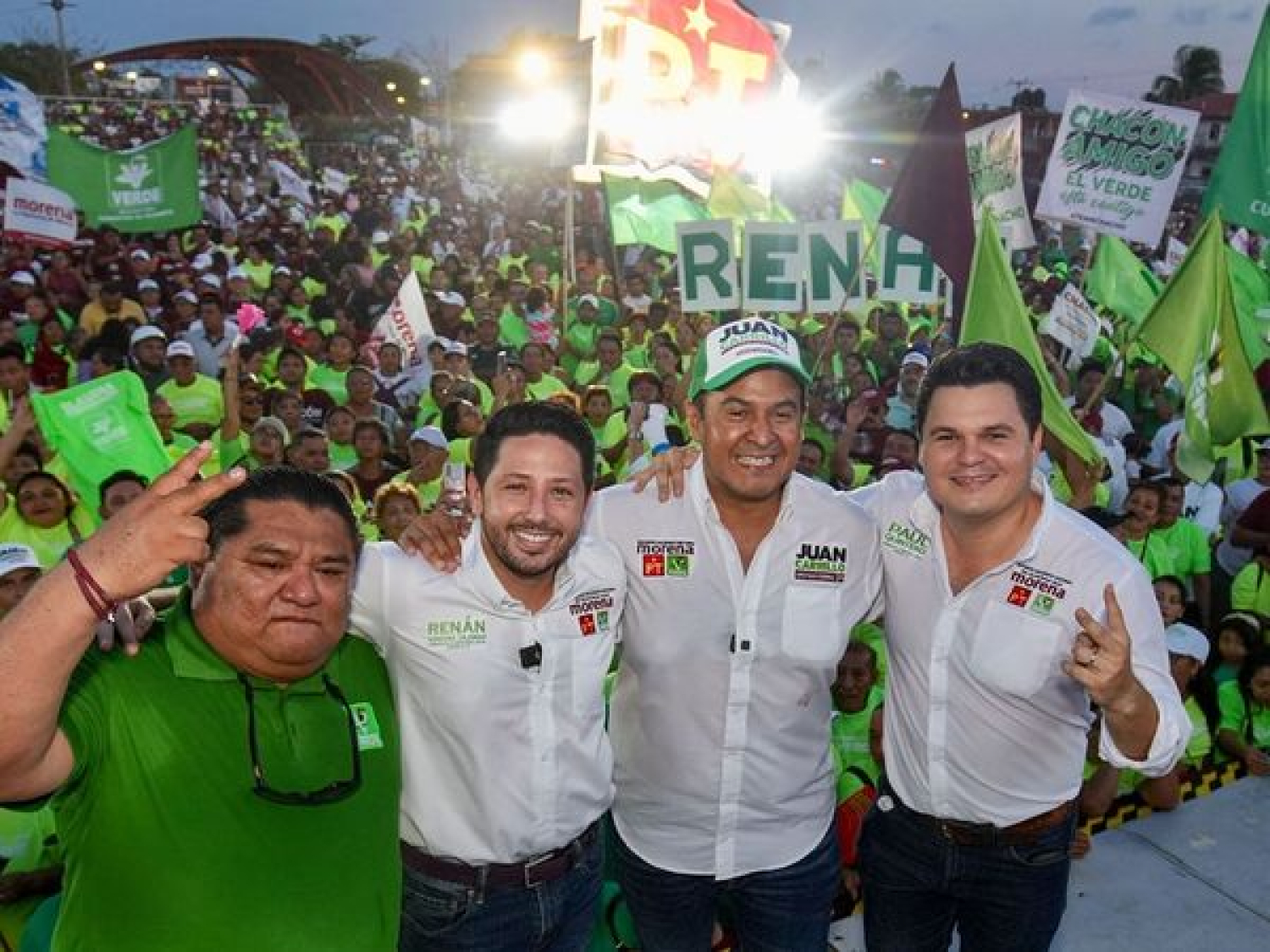 Cierra campaña Renán Sánchez con el respaldo del pueblo y la Cuarta Transformación