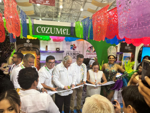 Juanita Alonso refrenda vocación turística de Cozumel en “Tianguis Nacional de Pueblos Mágicos 2024”