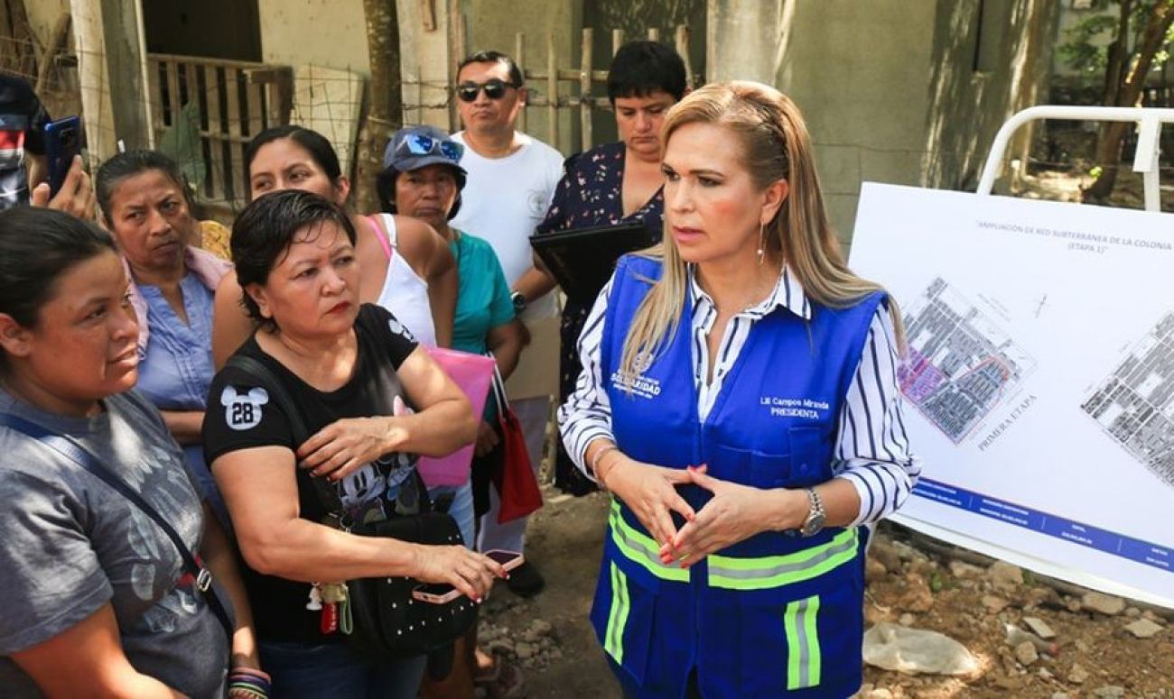 Cumple Lili Campos a Cristo Rey con inicio de electrificación