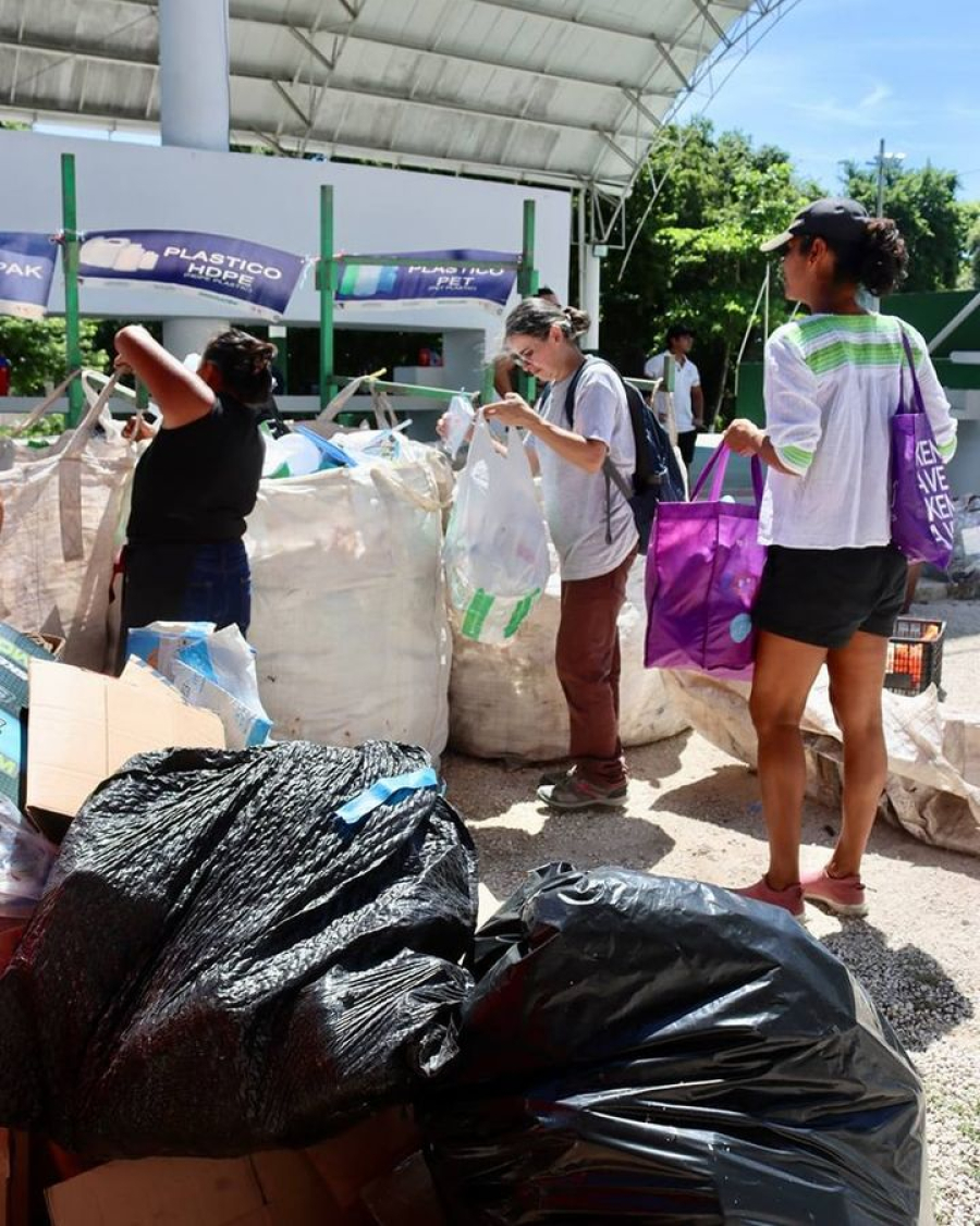 Se consolida en Puerto Morelos la cultura del reciclaje con el “Reciclatón”