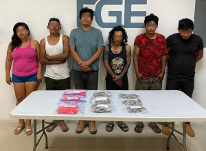 Capturan a nueve personas por narcomenudeo en Playa del Carmen