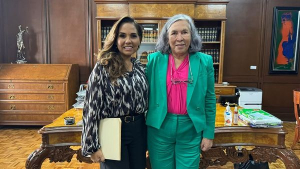 Mara Lezama presenta ante la federación Proyectos Estratégicos para Quintana Roo