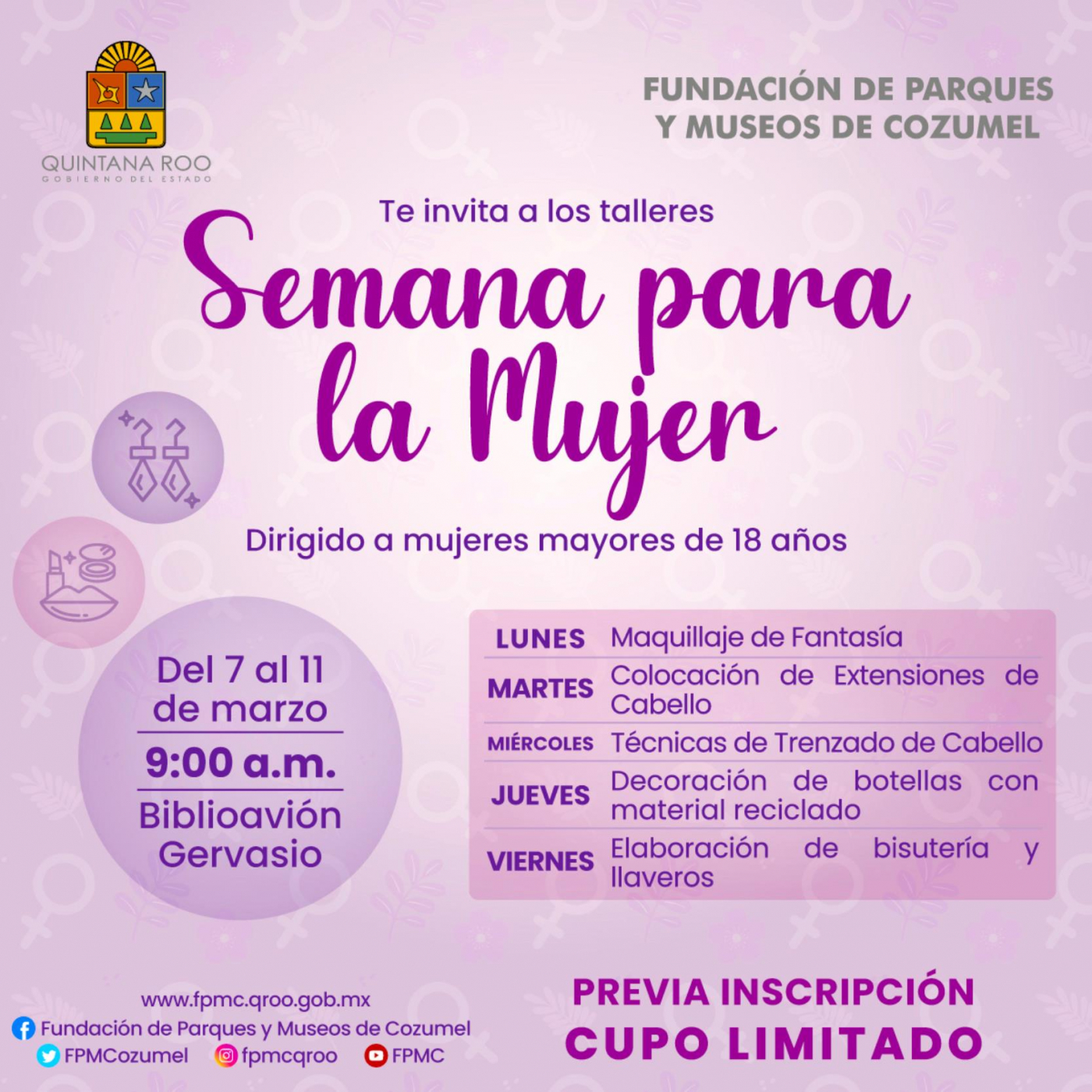La FPMC realizará la “Semana para la Mujer”