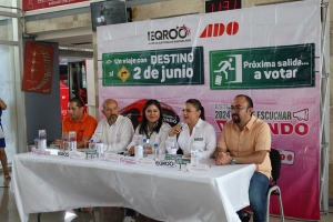 IEQROO y ADO promueven el voto con miras a las elecciones del 2 de junio