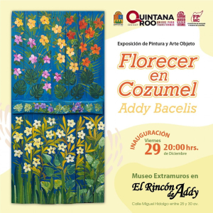 La FPMC invita a la inauguración de la exposición “Florecer en Cozumel”