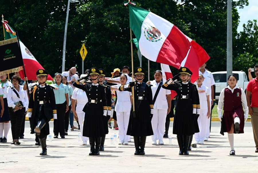 Conmemoran 203 Aniversario del Día de la Bandera Nacional