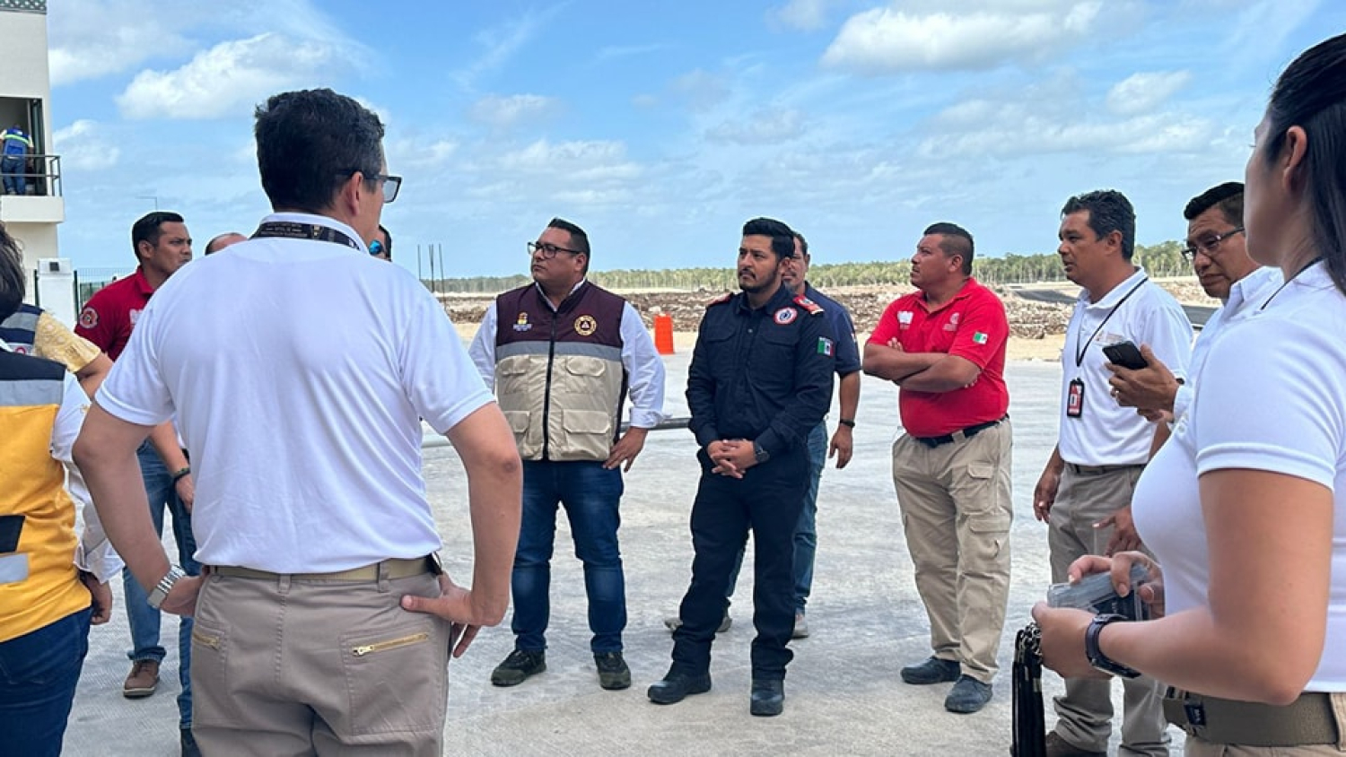 Trabaja COEPROC en coordinación con autoridades del aeropuerto “Felipe Carrillo Puerto”