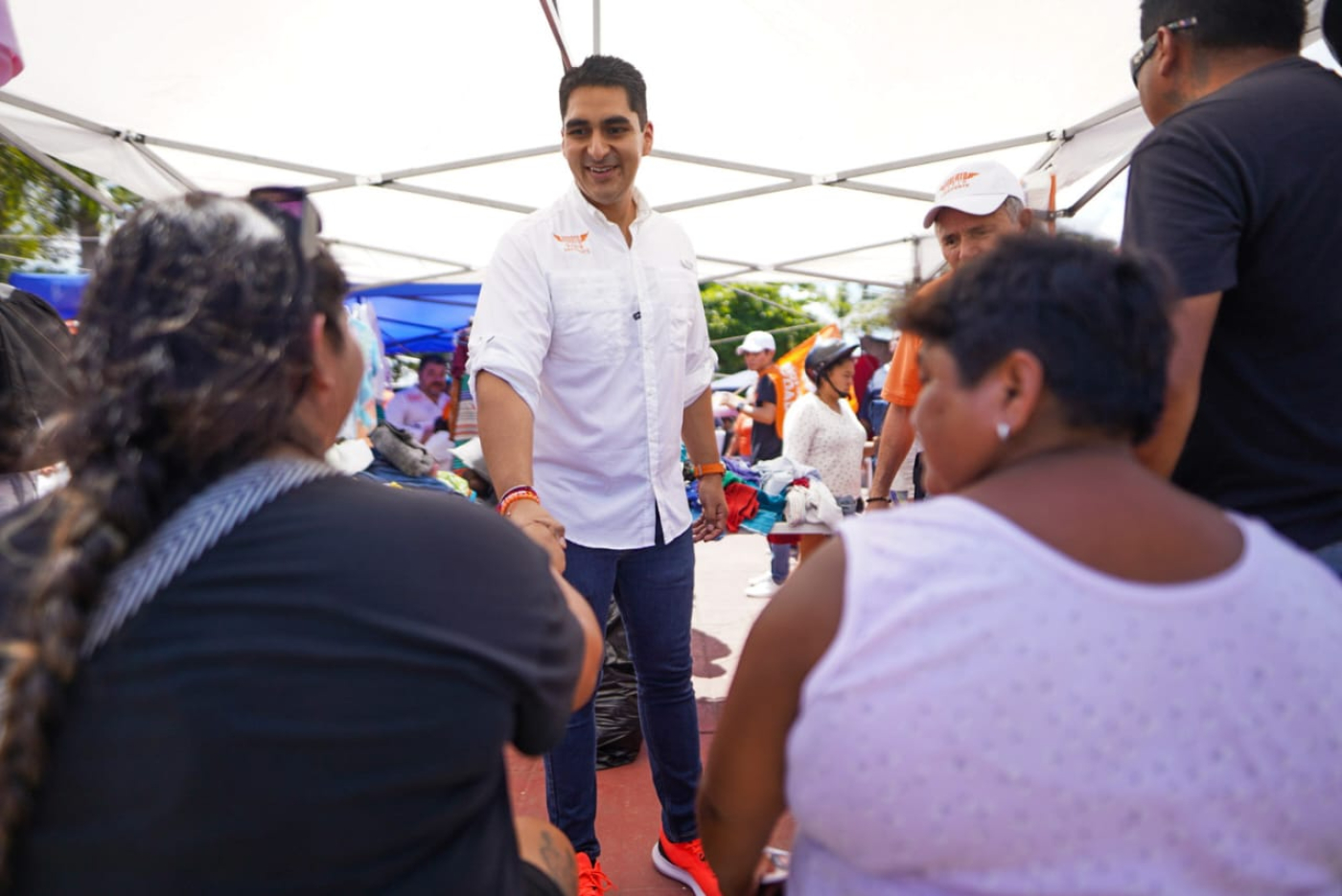 Roberto Marín hace campaña innovadora y participativa