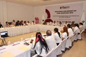 Instalan el Comité Técnico de Movilidad y Seguridad Vial de Puerto Morelos