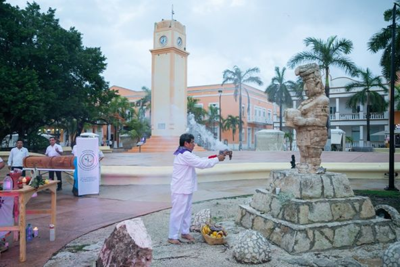La escultura de la Diosa Ixchel en Cozumel, se consagra como un lugar de armonización