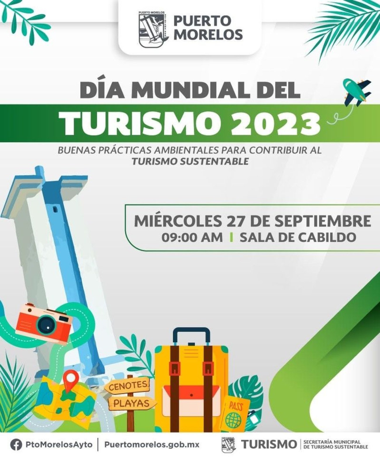 Fomenta gobierno de Puerto Morelos las buenas prácticas ambientales en el sector turismo