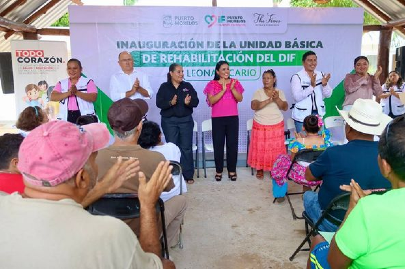 Inaugura Blanca Merari la unidad básica de rehabilitación del DIF Leona Vicario