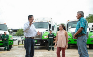 Renuevan camiones para la recolección de residuos en Cozumel