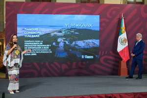 Anuncia Mara Lezama la creación del Tianguis Comercial Yum Kaax