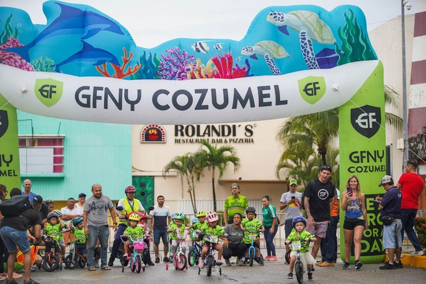 Niños y niñas muestran su potencial deportivo en competencia GFNY Kids 2023