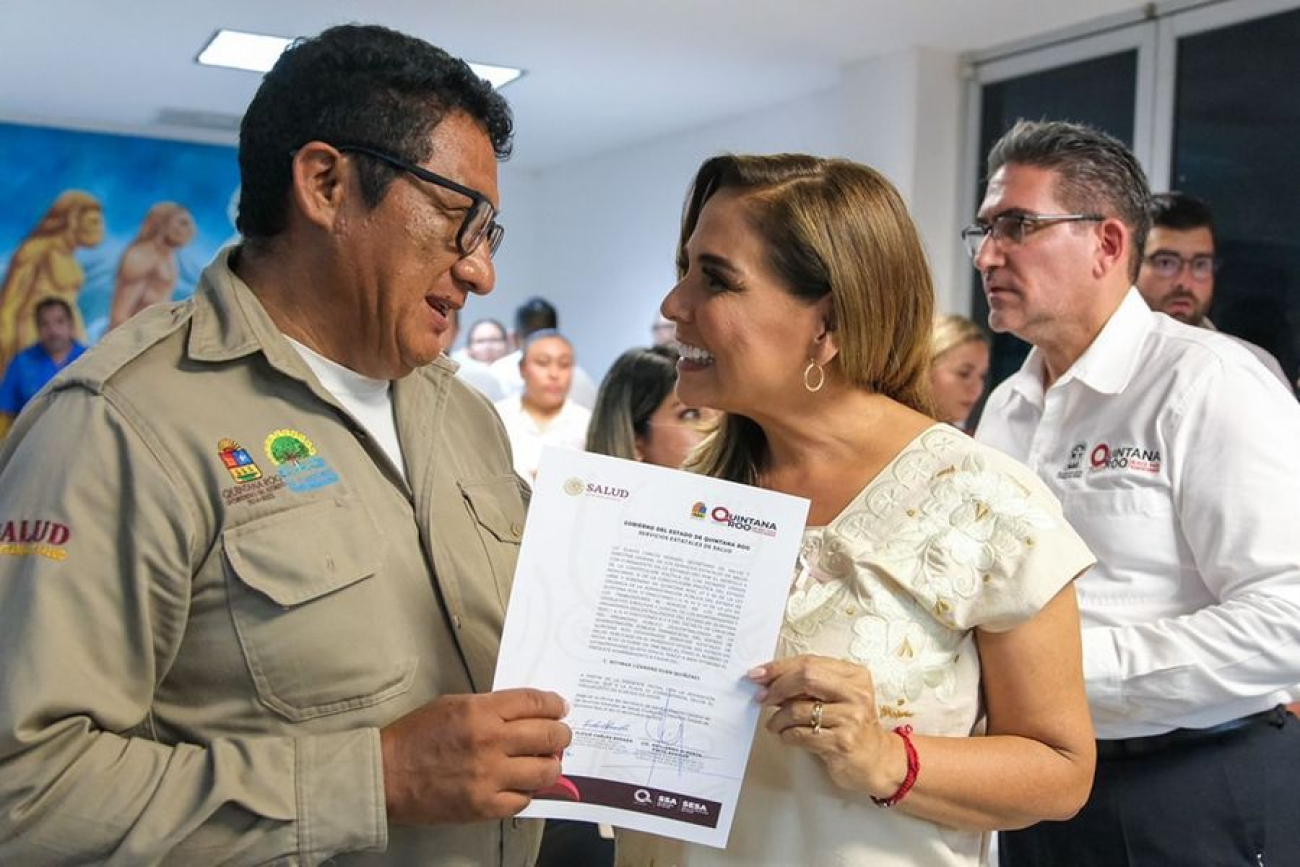 Instala Mara Lezama comando contra el Dengue en Quintana Roo