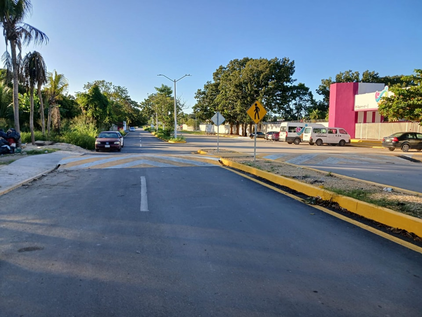 Culminan trabajos de repavimentación de la Avenida Laguna Negra en Chetumal