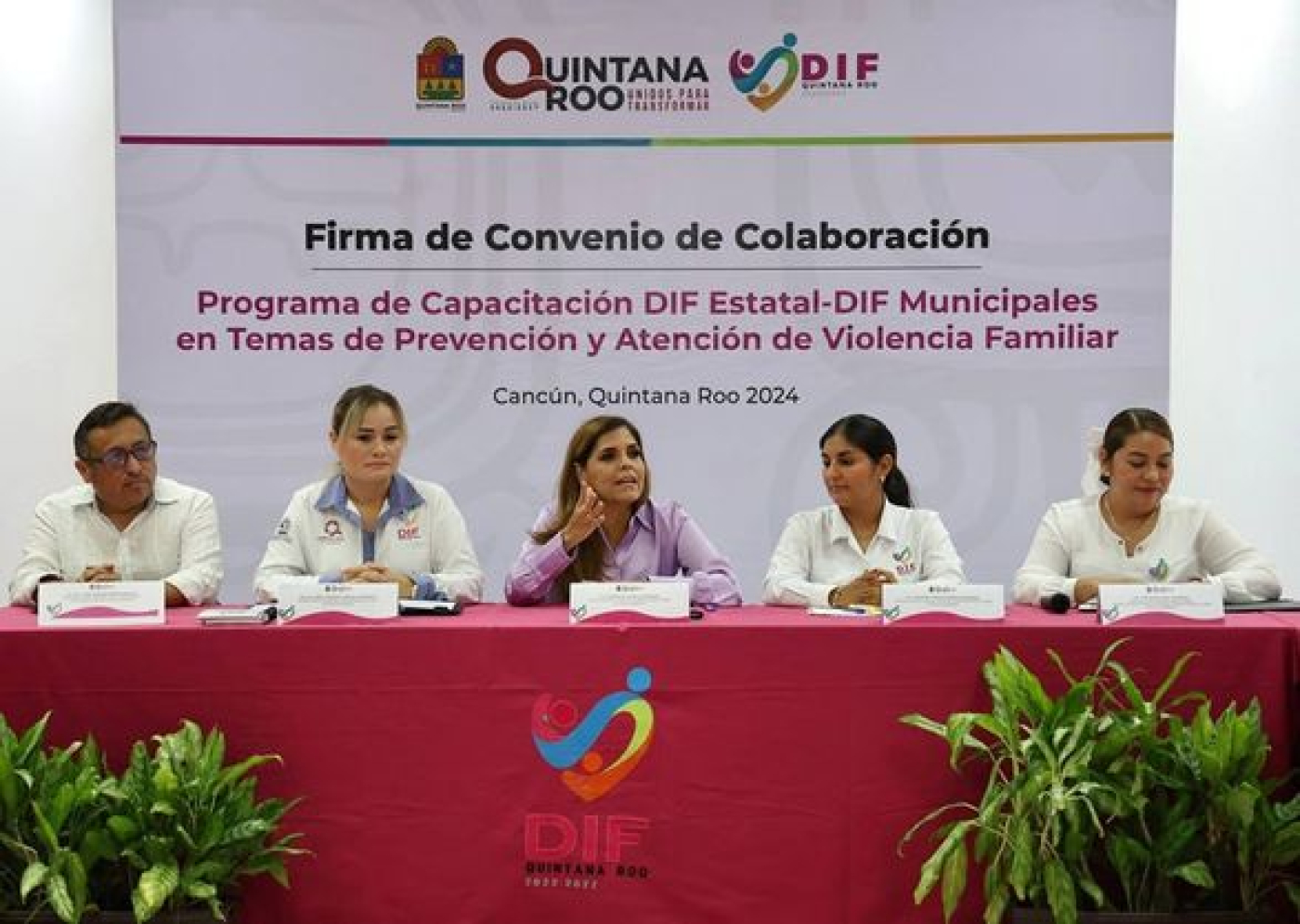 DIF Quintana Roo trabaja en la prevención y atención de la violencia familiar