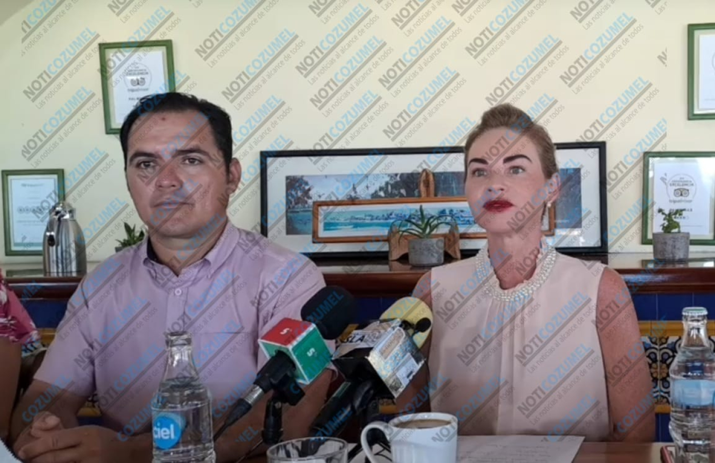 Empresarios y organizaciones civiles de Cozumel en defensa del INE