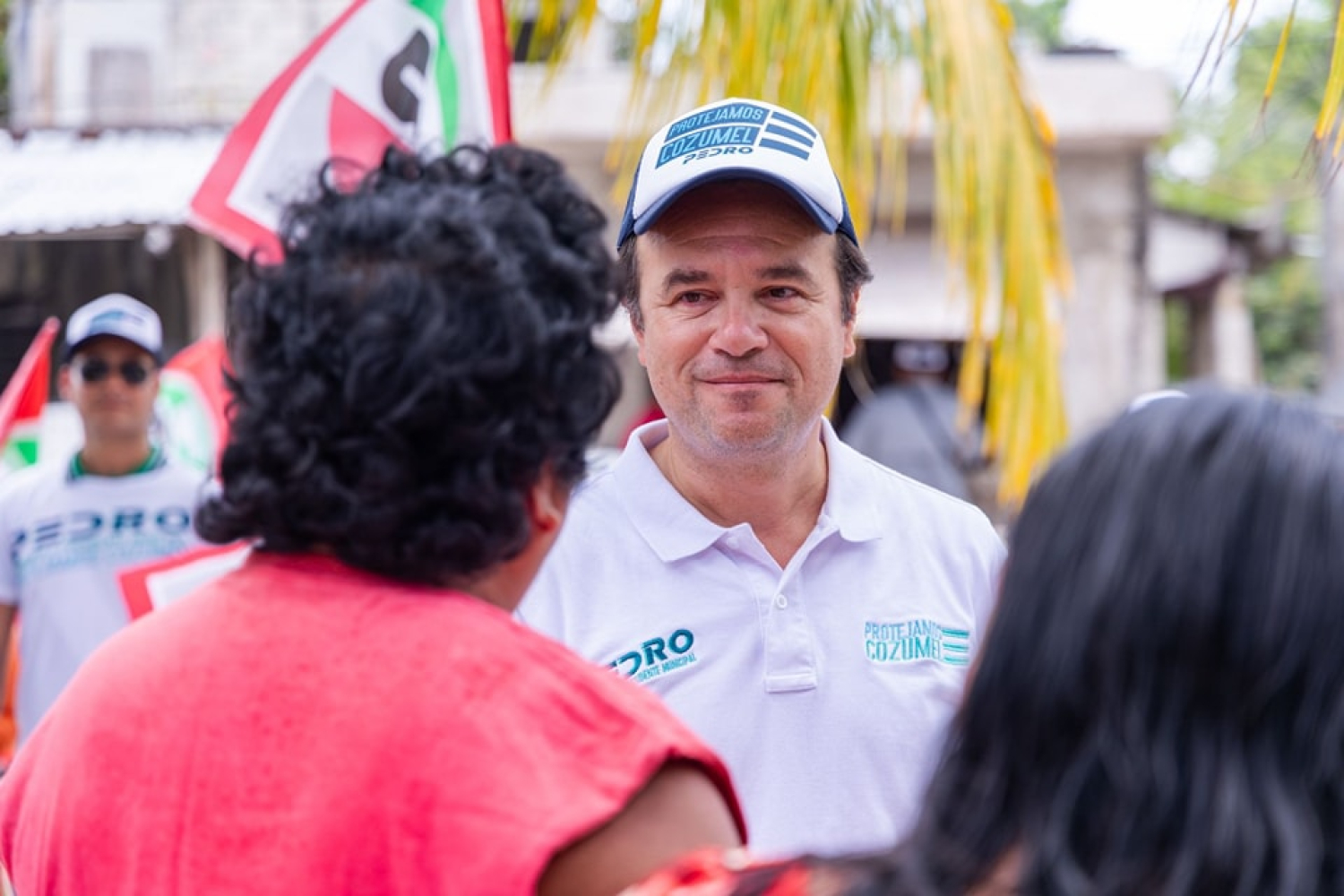 Pedro Joaquín se compromete a mejorar la calidad de vida de las familias de “Ranchitos”