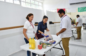 La FPMC abre centro de acopio de víveres para ayudar a las familias afectadas por el huracán “Otis”