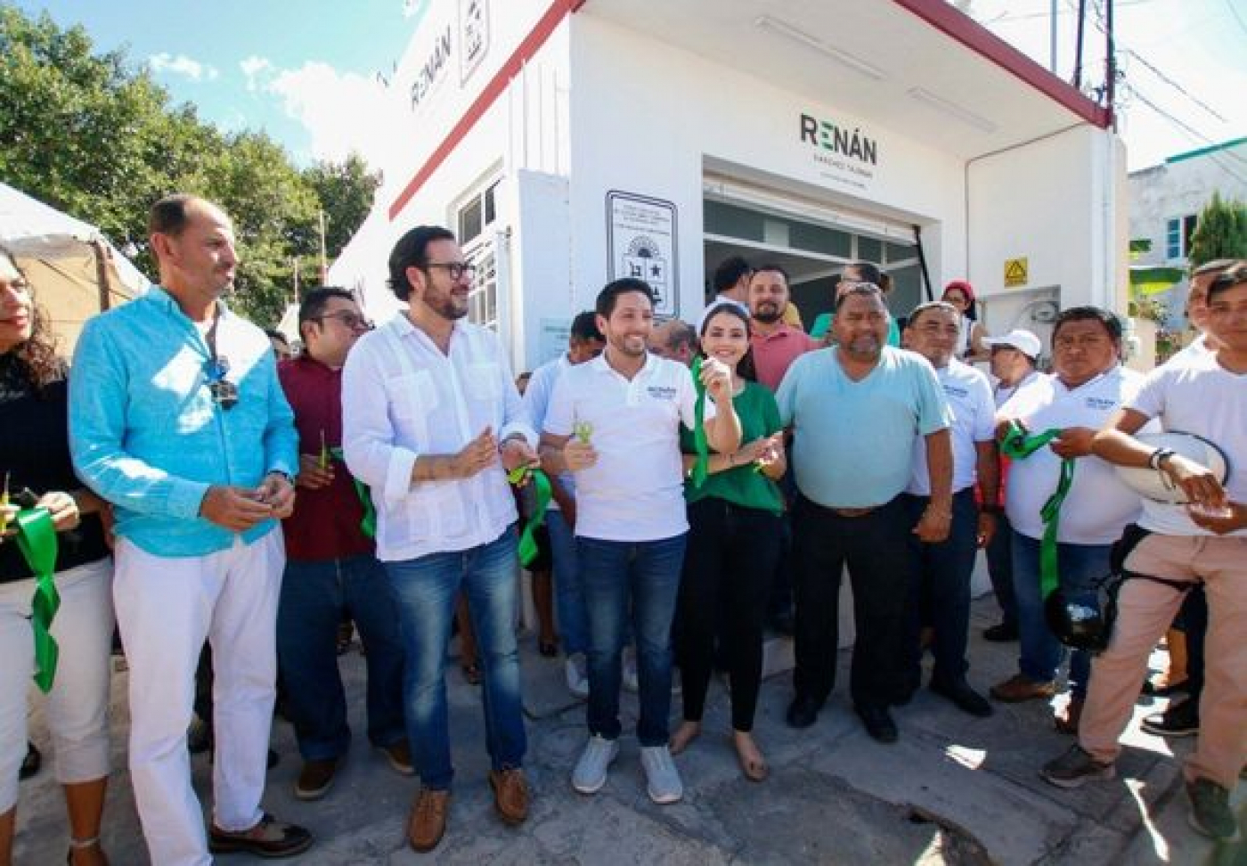 Renán Sánchez Tajonar inaugura Casa de Gestión y Atención Ciudadana