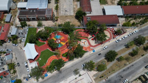 Nuevo Parque de la Paz contribuirá a la construcción de paz en Villas Otoch: Mara Lezama