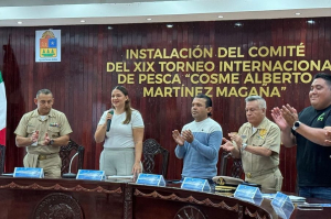Instalan comité del XIX Torneo Internacional de Pesca &quot;Cosme Alberto Martínez Magaña&quot;
