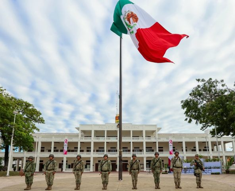 Se conmemoró en Chetumal el 532 aniversario del Día de la Nación Pluricultural