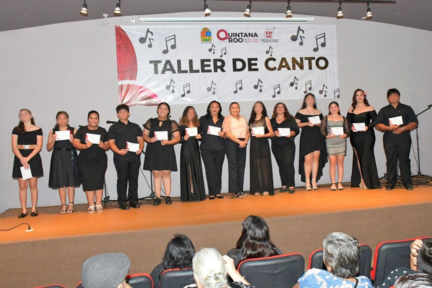 La FPMC realiza exitoso concierto con las y los alumnos del Taller de Canto