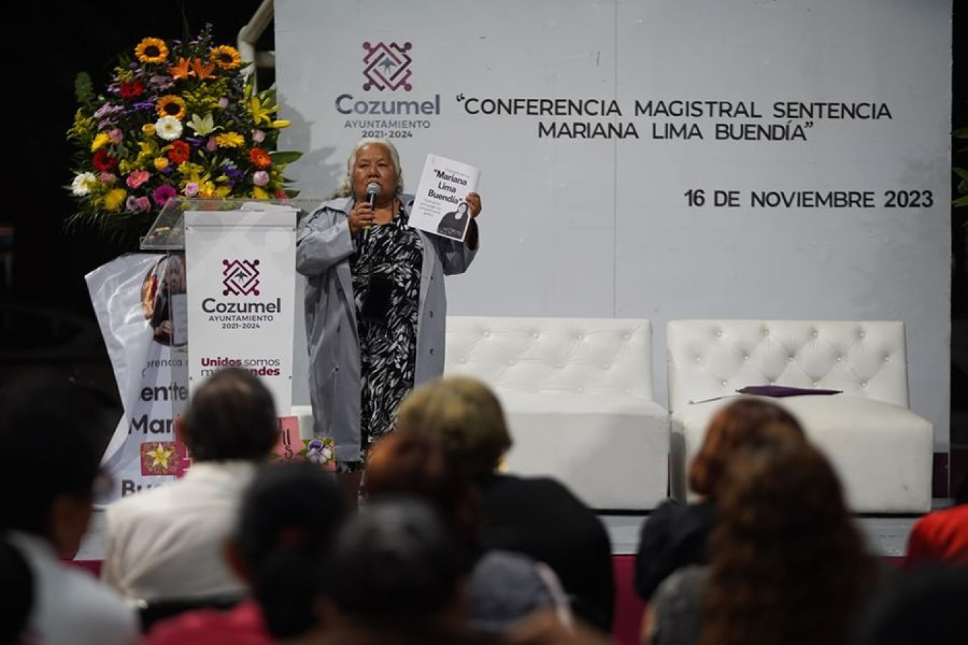 Se presenta con gran éxito la conferencia magistral “Sentencia Mariana Lima Buendía”