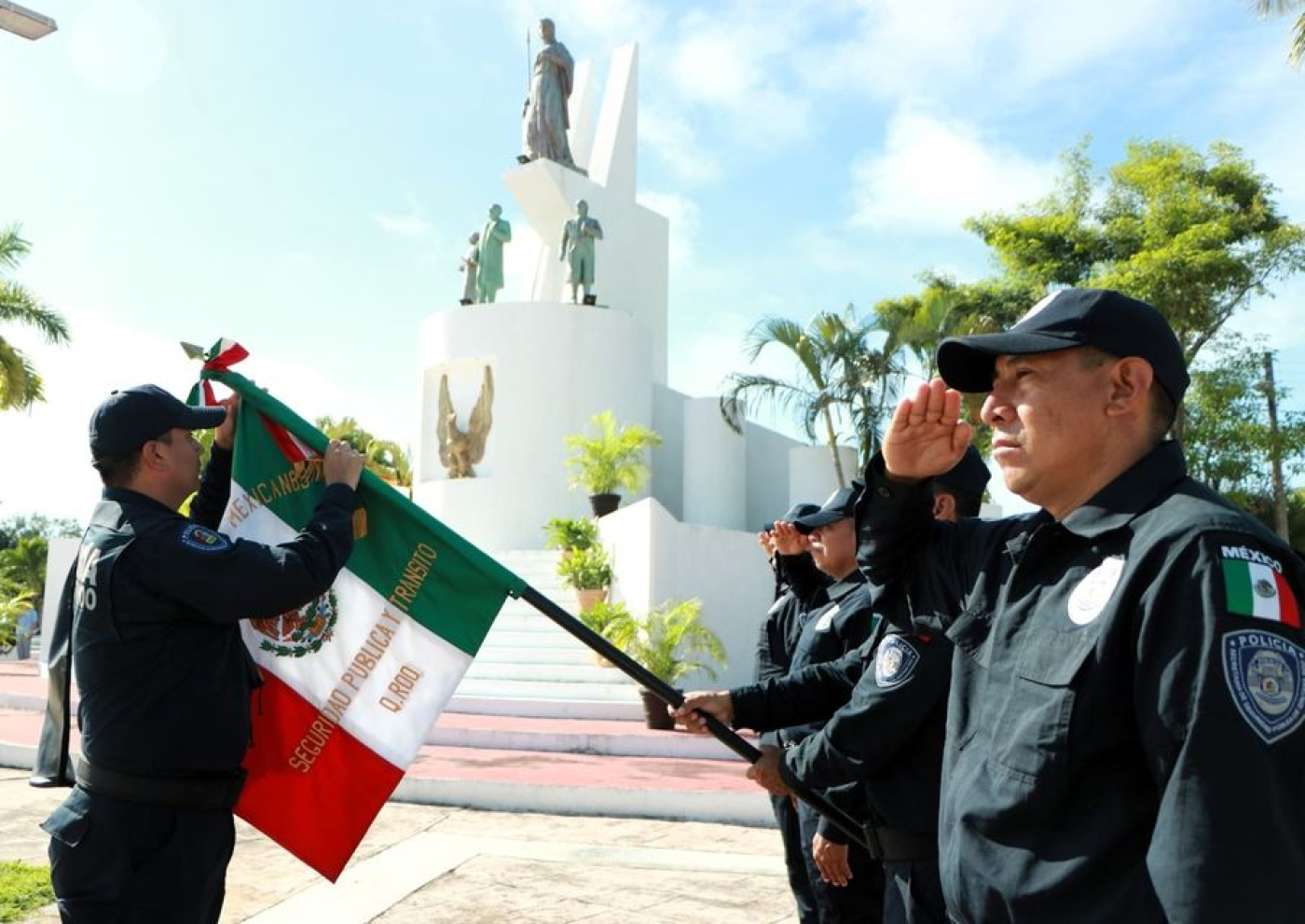 Conmemoraron en Chetumal el 202 aniversario de la Consumación de la Independencia de México