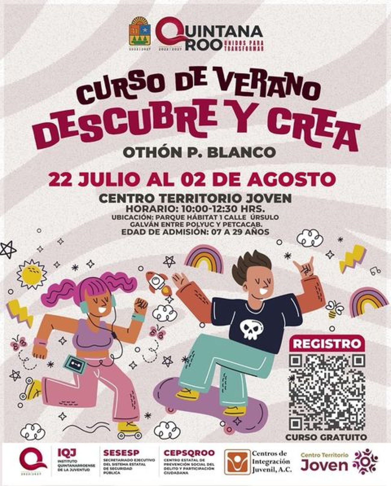 IQJ invita a jóvenes de Chetumal al curso de verano &quot;Descubre y Crea&quot;