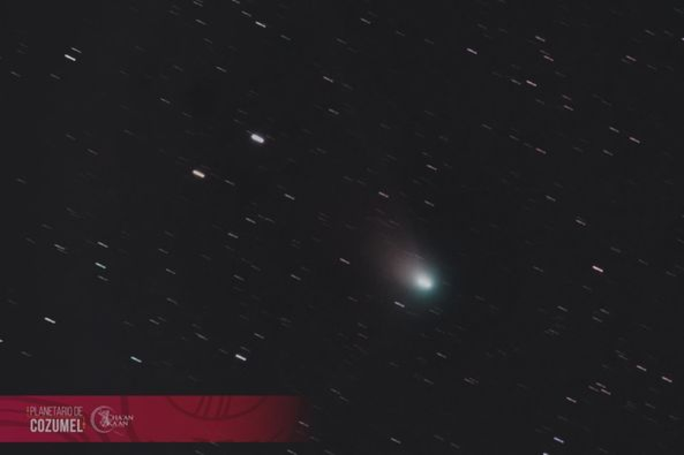 Planetario de Cozumel captura imagen del cometa 2022 E3