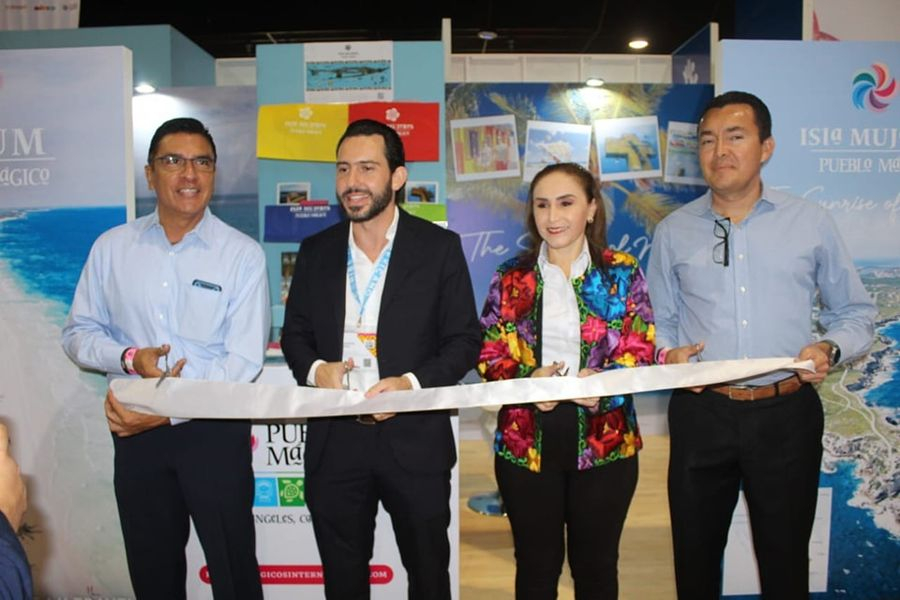 Destacada promoción de Isla Mujeres en el Tianguis Turístico Internacional de Pueblos Mágicos en Los Ángeles