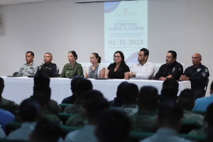 Juanita Alonso une esfuerzos para la construcción de paz y seguridad en Cozumel