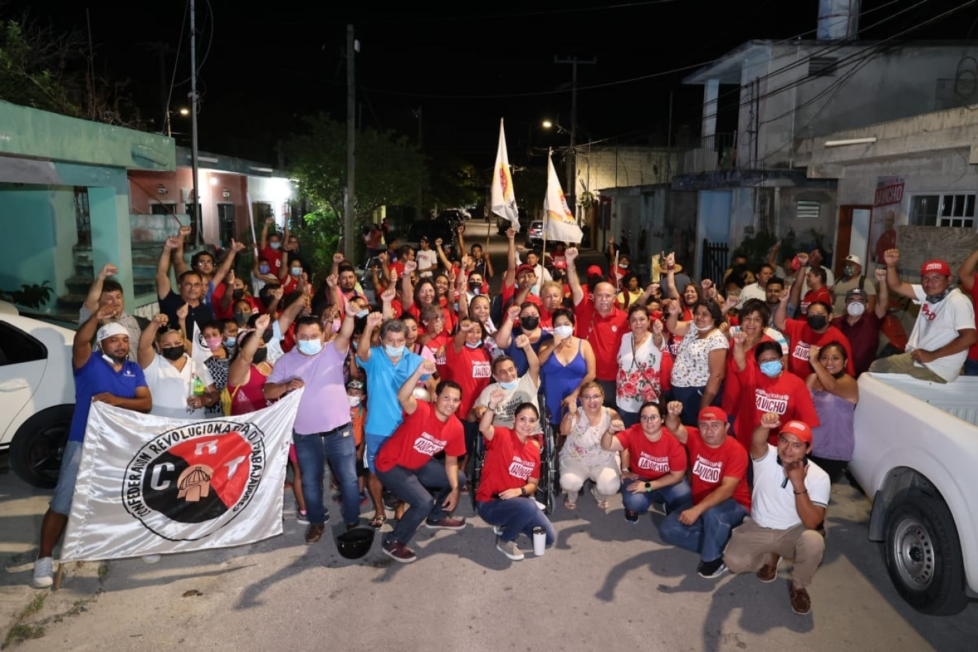 Arranca fuerte  Javicho Zetina  la segunda semana de campaña