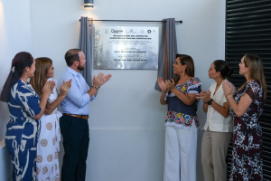 Mara Lezama y Heyden Cebada inauguran el Centro de Convivencia Familiar Supervisada, CECOFAM Cancún