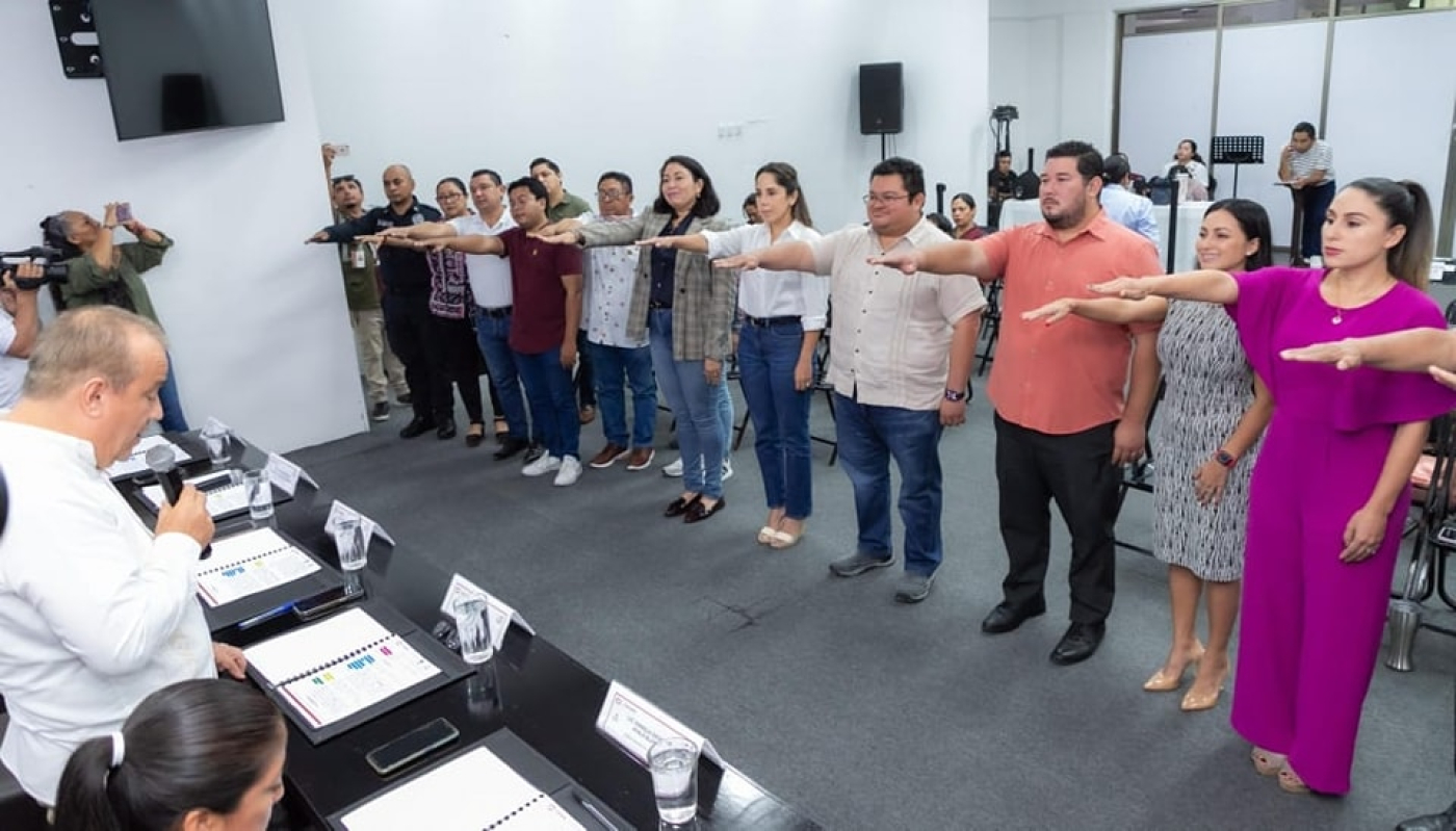 Para avanzar en la protección de la niñez, Chacón toma protesta y reinstala el SIPINNA Cozumel