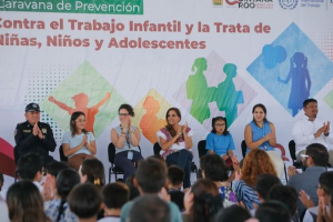 Presenta Mara Lezama campaña para prevenir trabajo infantil y la trata de niños y adolescentes