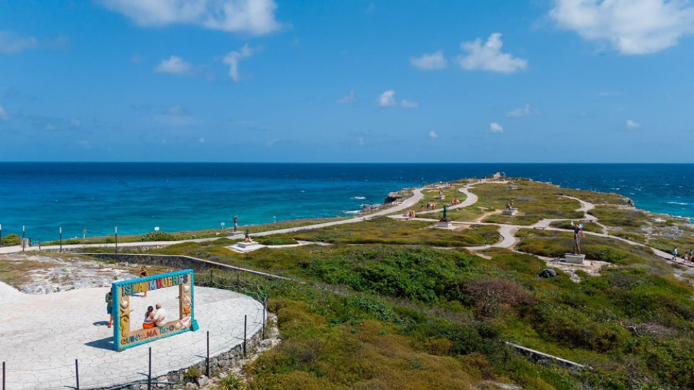 Parque escultórico de Punta Sur, uno de los grandes atractivos de Isla Mujeres