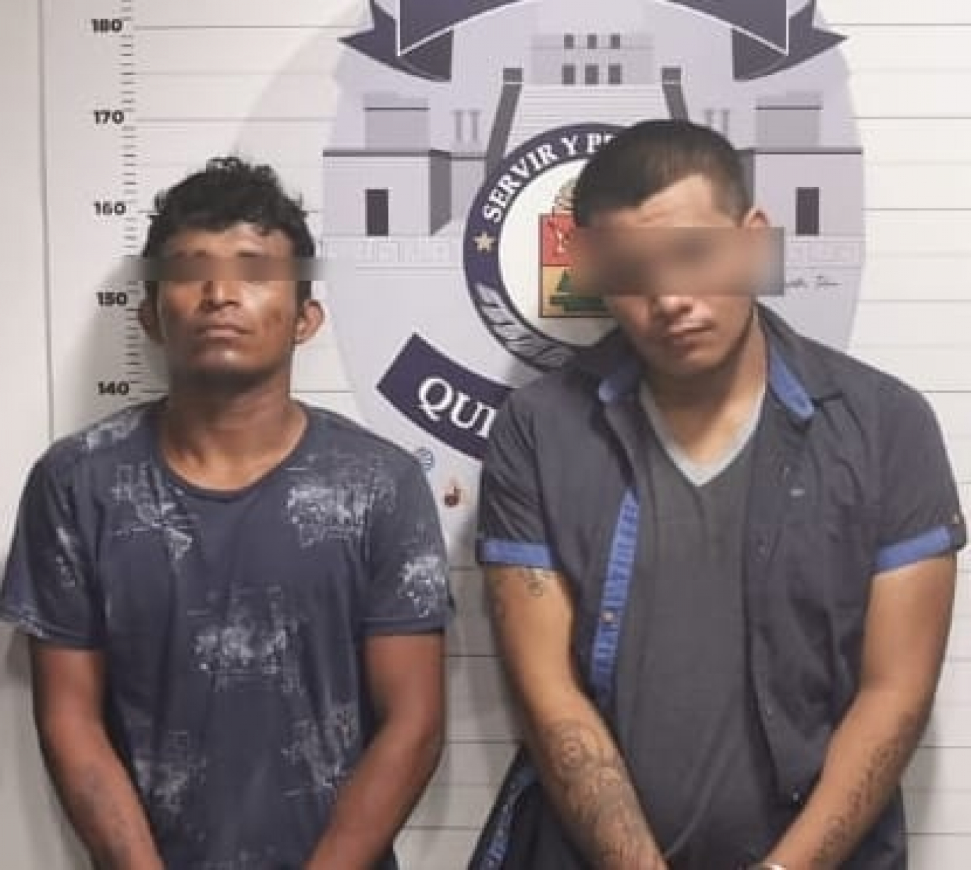 Detienen a dos por portación de droga y arma de fuego en Cancún