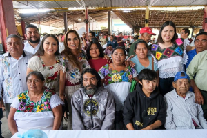Reconoce Mara Lezama labor de dignatarias y dignatarios mayas
