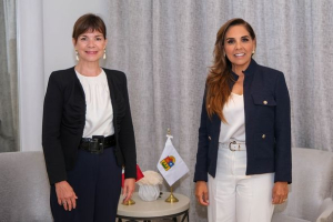 Mara Lezama y la Presidenta de WTTC, Julia Simpson fortalecen la proyección mundial del estado