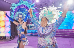 Ana Pau y Joseph electos Reyes del Carnaval Cozumel 2022