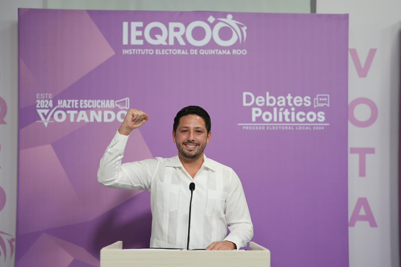 Gana Renán Sánchez el debate del Distrito 11 con propuestas contundentes