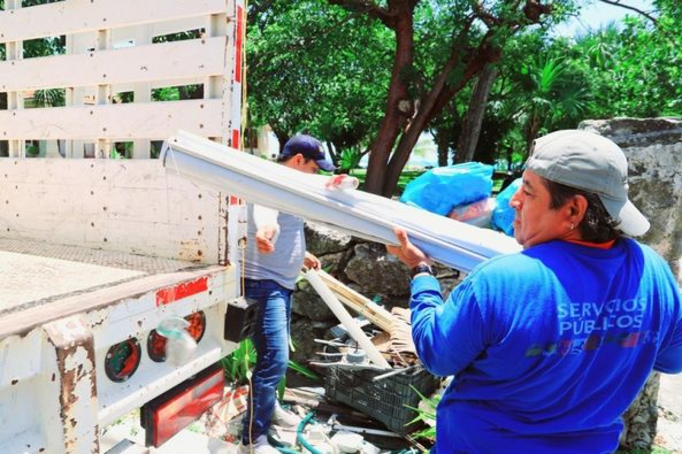 Llega descacharrización a Sac-Bajo de Isla Mujeres