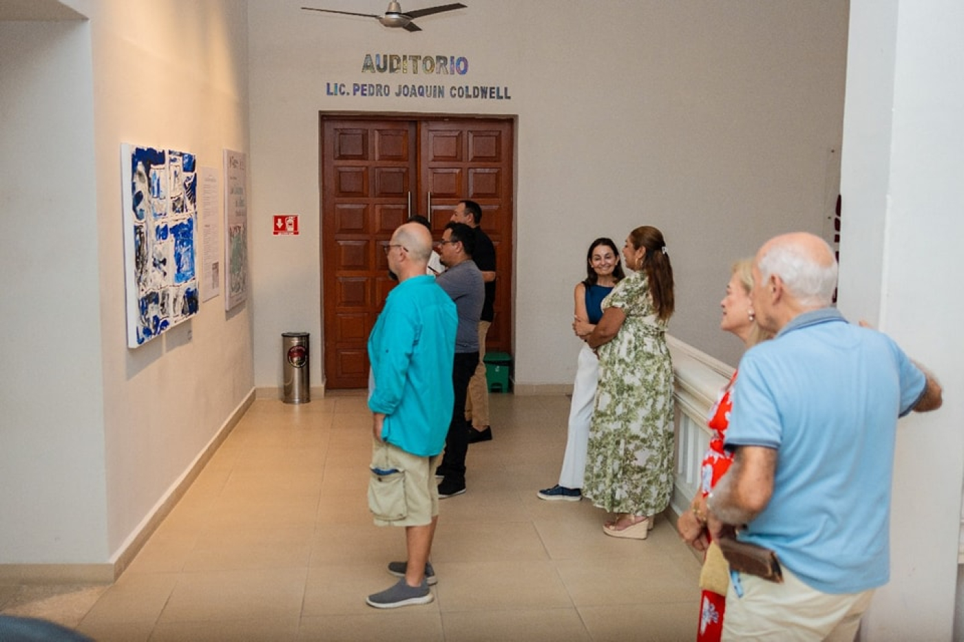 La FPMC inauguró la exposición &quot;Los Colores del Alma&quot;, de la Artista Natacha Ruth