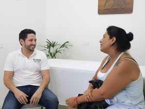 Se mantiene Renán Sánchez fiel a su compromiso de escuchar y atender las necesidades de los cozumeleños